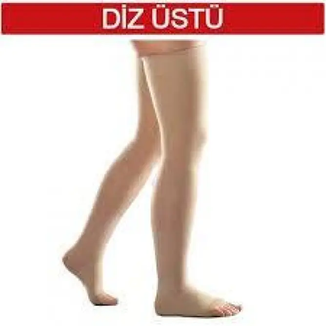 Caresse Diz Üstü Varis Çorabı - 2