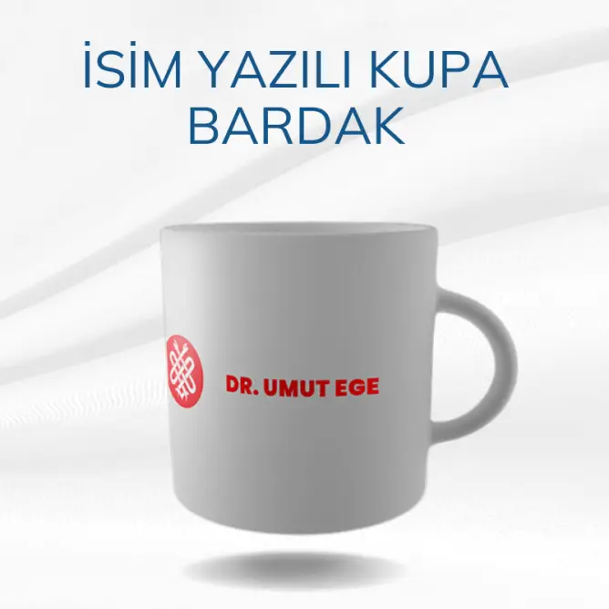 İsim Yazılı Kupa Bardak - 1