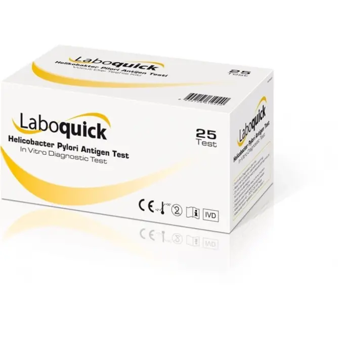 Laboquick Helikobakter Pilori Antijen Testi (25 Adet Test) - 1