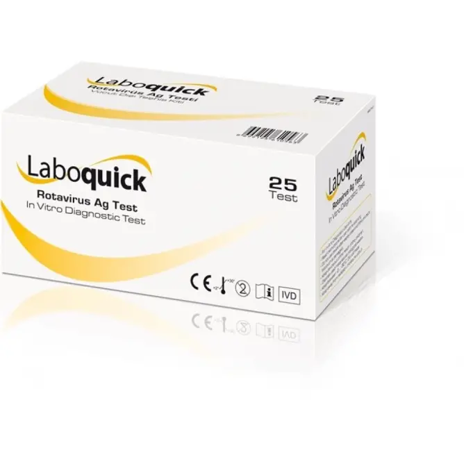 Laboquick Rotavirus Ag Testi (25 Adet Test) - 1