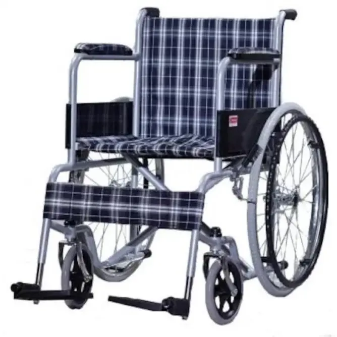 Tekerlekli Sandalye Katlanır Boyalı HMC8012 - 1