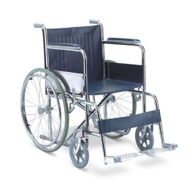 Tekerlekli Sandalye Katlanır Kromajlı HMC8034 - 1
